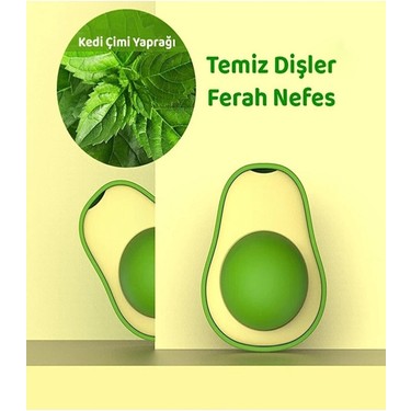 Catnip Avokado Kedi Çimi Kedi Oyuncağı Yalama Topu Doğal Kedi Nanesi