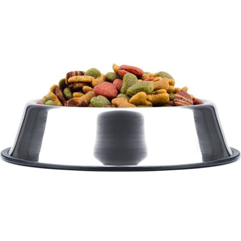 Patsteel Paslanmaz Çelik Metal Mama Kabı 34 cm.