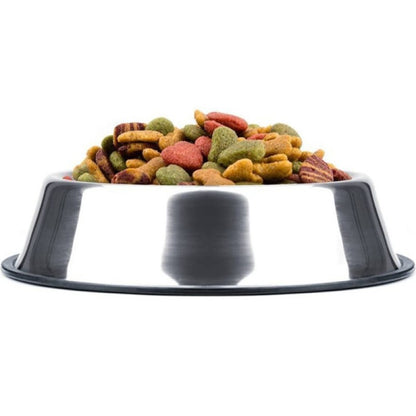 Patsteel Paslanmaz Çelik Metal Mama Kabı 34 cm.