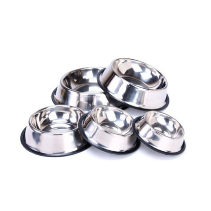 Patsteel Paslanmaz Çelik Metal Mama Kabı 34 cm.