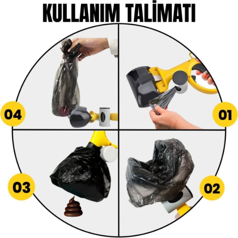 PatClean Evcil Hayvan Dışkı Toplama Aparatı