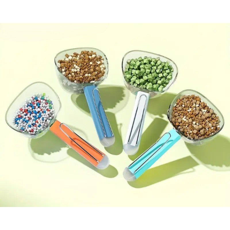 PatFeed Klipsli Ölçekli Kedi Köpek Mama Küreği