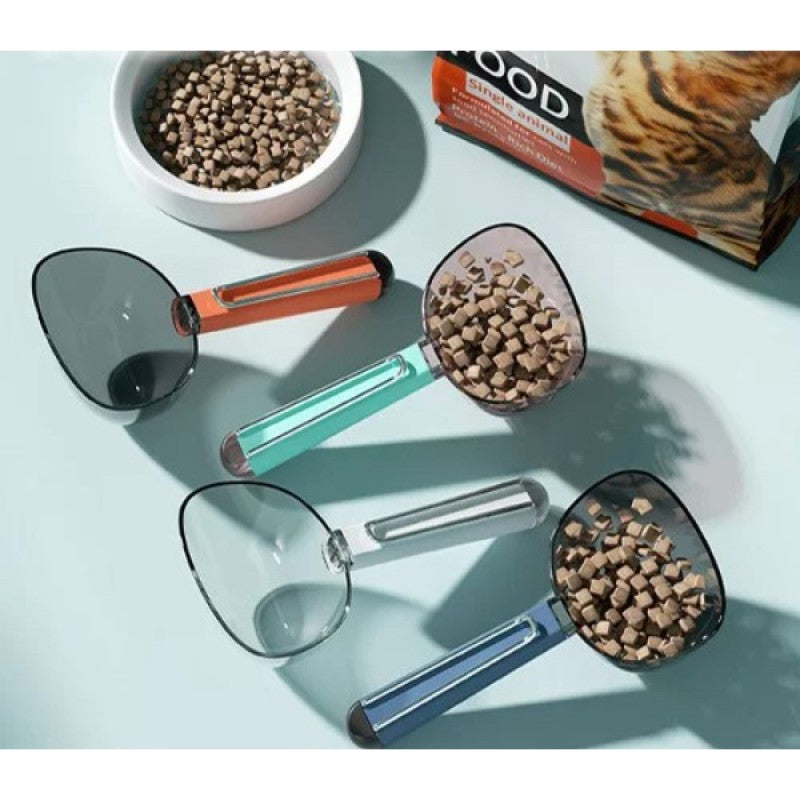 PatFeed Klipsli Ölçekli Kedi Köpek Mama Küreği