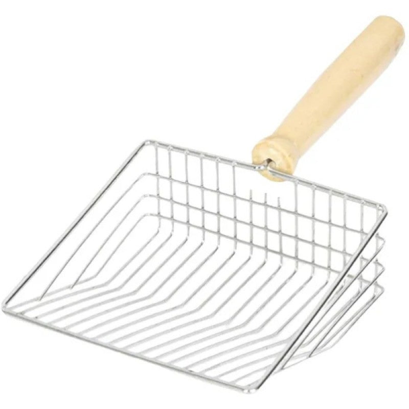 PatClean Ahşap Saplı Metal Kum Temizleme Küreği