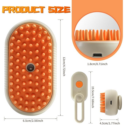 PatBlush Kedi Köpek Buharlı Pet Tarağı