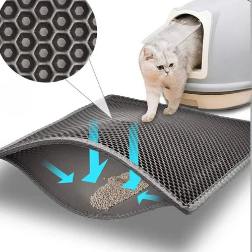 PatTrap Kedi Tuvalet Önü Paspası Büyük Boy