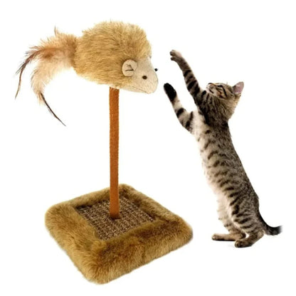 PatScratch Sesli Oyuncaklı Kedi Tırmalama Tahtası