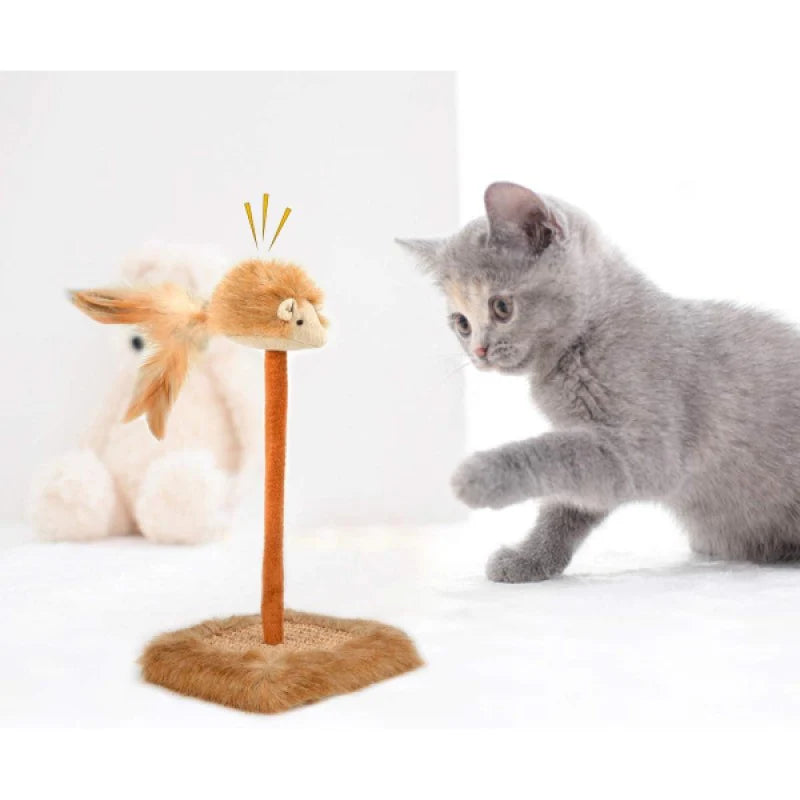 PatScratch Sesli Oyuncaklı Kedi Tırmalama Tahtası