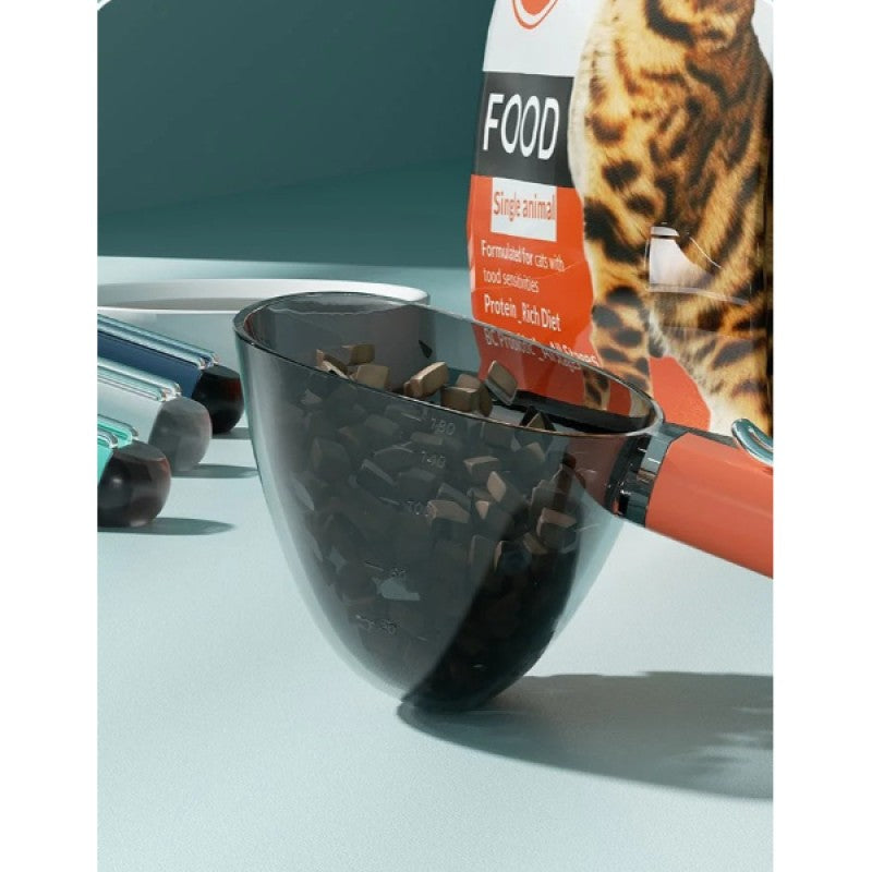 PatFeed Klipsli Ölçekli Kedi Köpek Mama Küreği