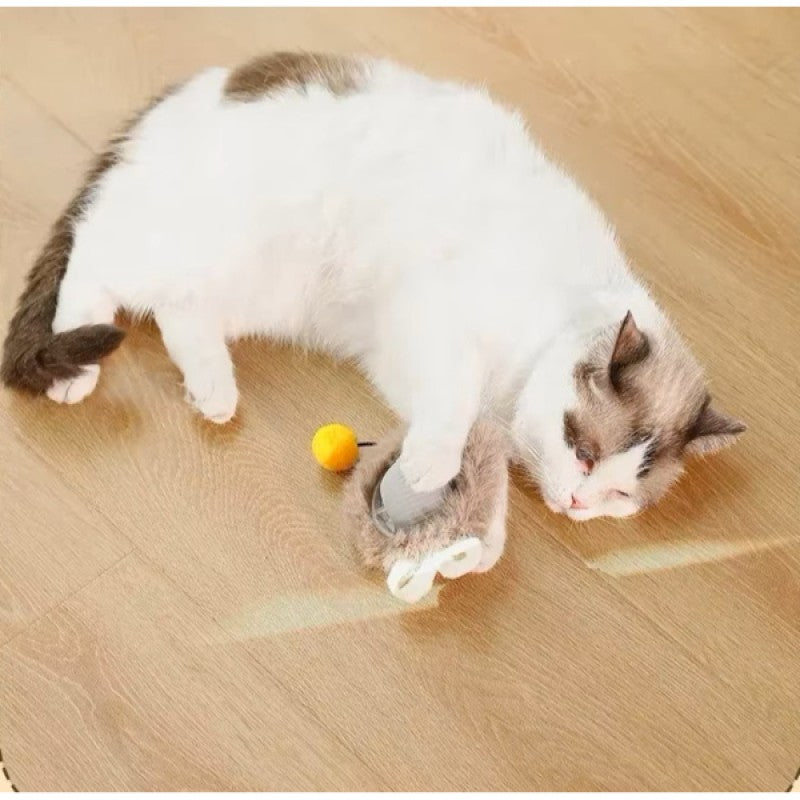 PatBall Tüylü Şarjlı Kedi Oyuncağı