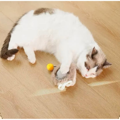 PatBall Tüylü Şarjlı Kedi Oyuncağı