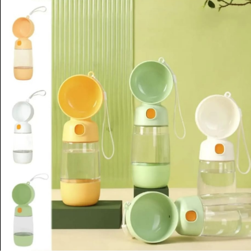 PatGo™ Taşınabilir Evcil Hayvan Mama Hazneli Su Matarası