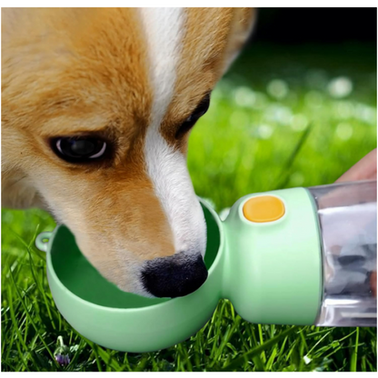 PatGo™ Taşınabilir Evcil Hayvan Mama Hazneli Su Matarası