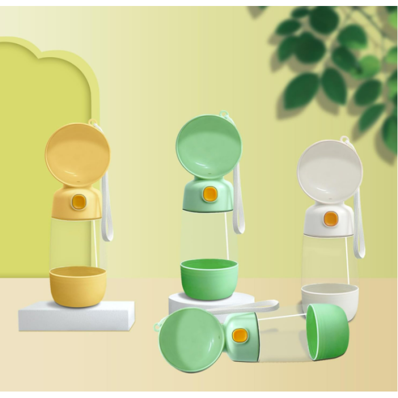 PatGo™ Taşınabilir Evcil Hayvan Mama Hazneli Su Matarası