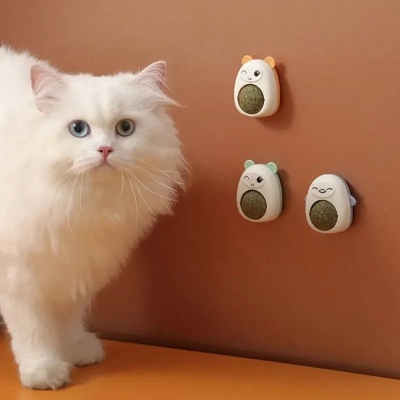 PatBearlic Ayıcıklı Kedi Otu Yalama Topu